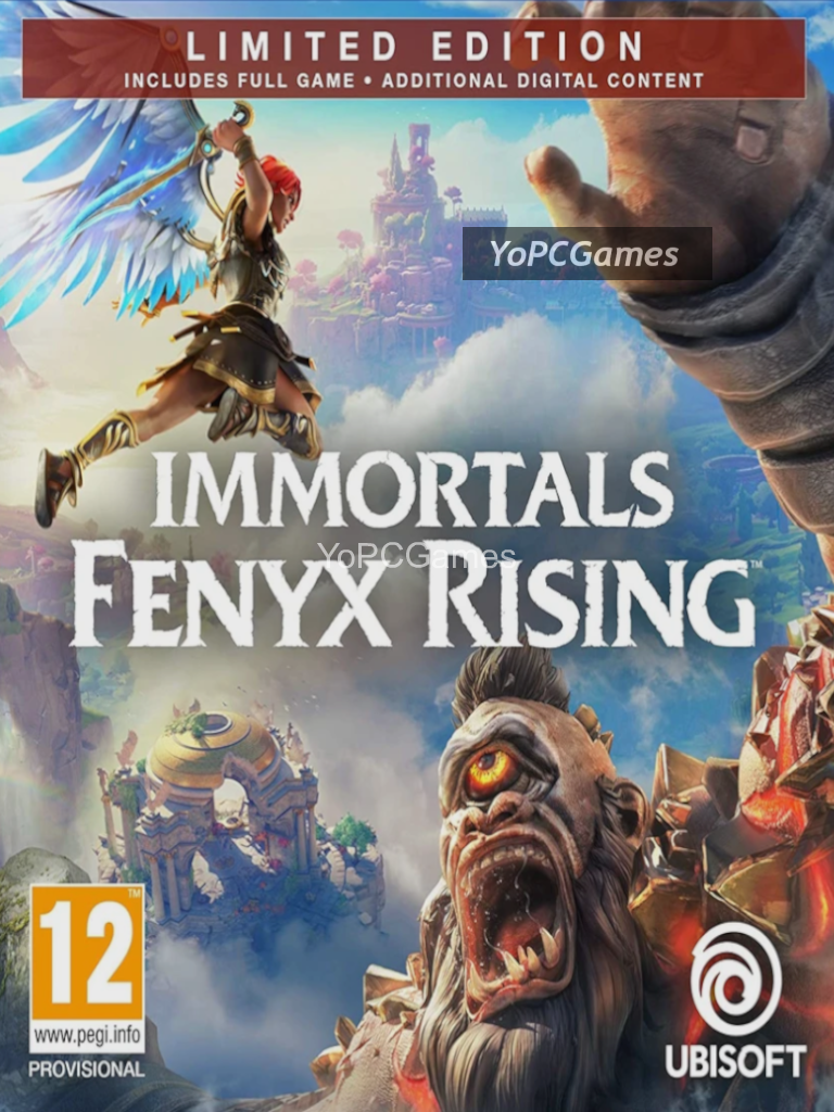 immortals fenyx rising: limited edition cover