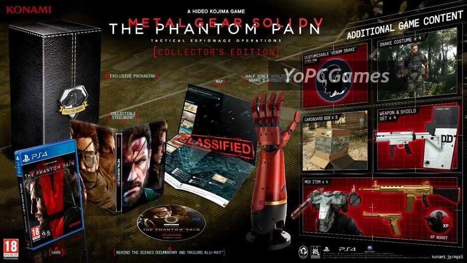 metal gear solid v: the phantom pain collector