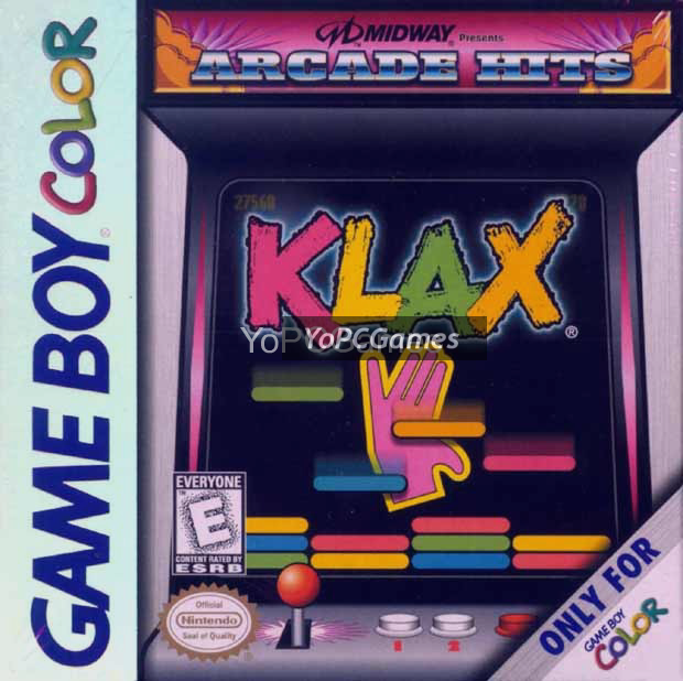 midway presents arcade hits: klax poster