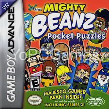 mighty beanz pocket puzzles poster