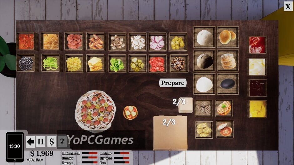 mompreneur: pizza cooking life sim screenshot 5