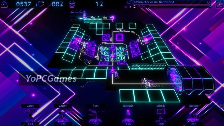 neonverse defenders screenshot 2