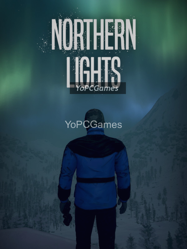 northern lights poster
