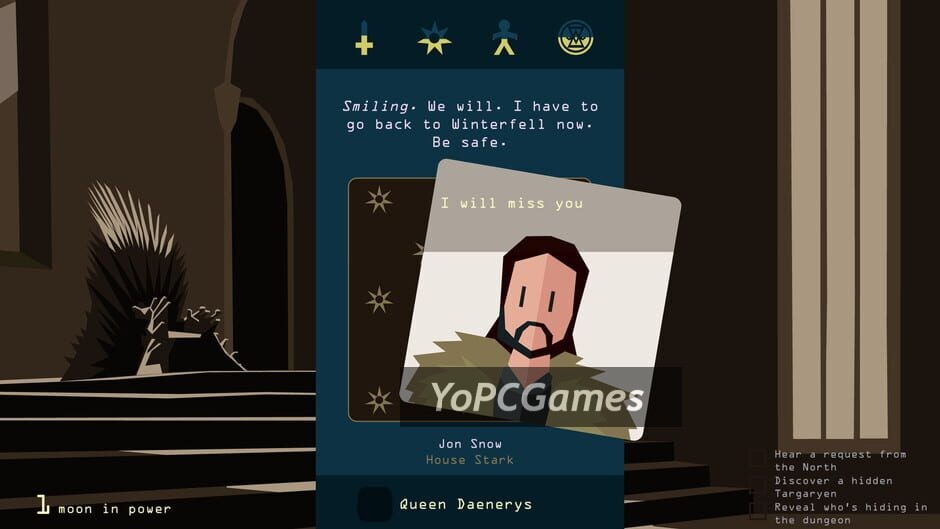 reigns: game of thrones screenshot 1