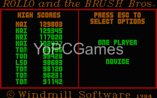 rollo and the brush brothers game