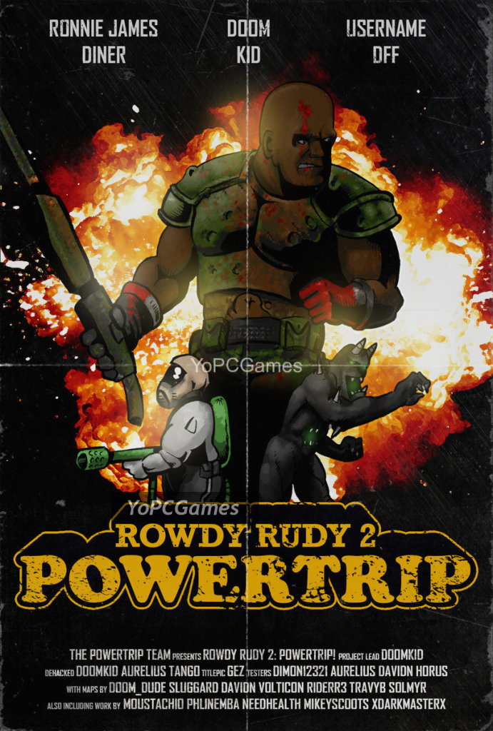 rowdy rudy ii: powertrip poster