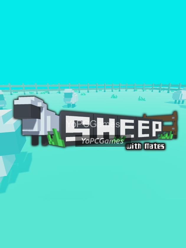 sheep with mates poster