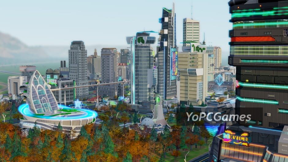 simcity: cities of tomorrow screenshot 1