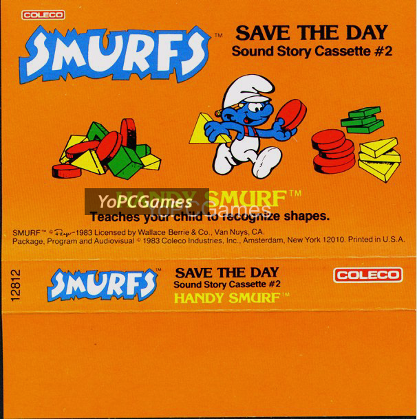 smurfs save the day: handy smurf pc game