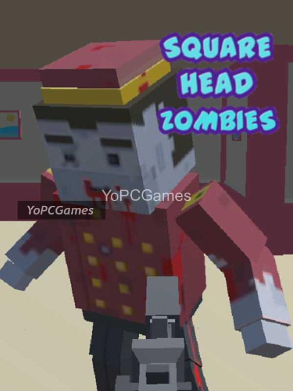 square head zombies poster