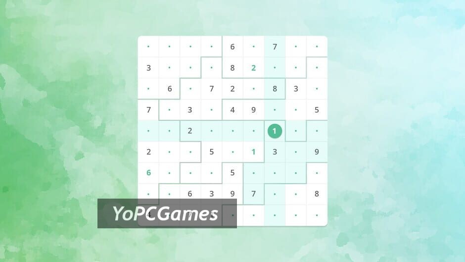 sudoku jigsaw screenshot 1
