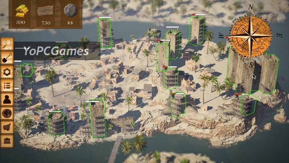 templar castle builder screenshot 4