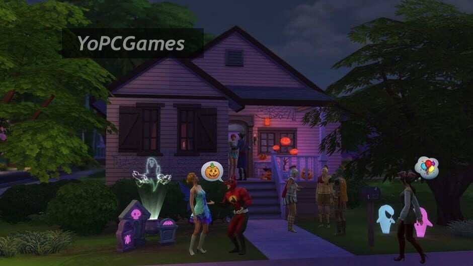 the sims 4: spooky stuff screenshot 2