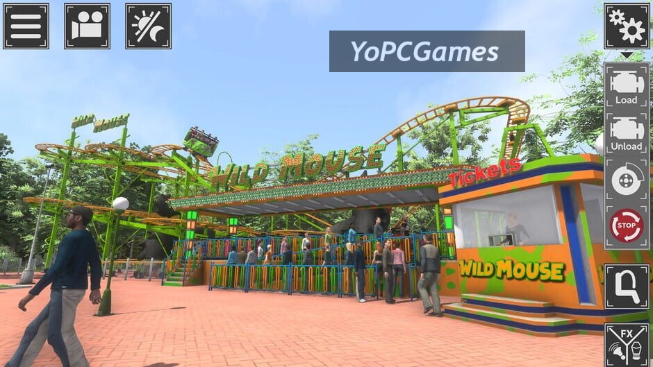 Amusement Park Simulator: Roller Coaster Paradise Screenshot 3