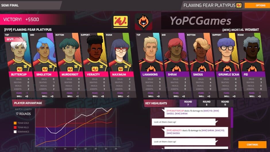 total esports action manager screenshot 2