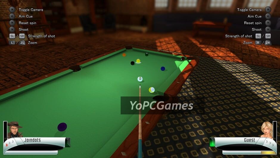 3d billiards: pool & snooker screenshot 1