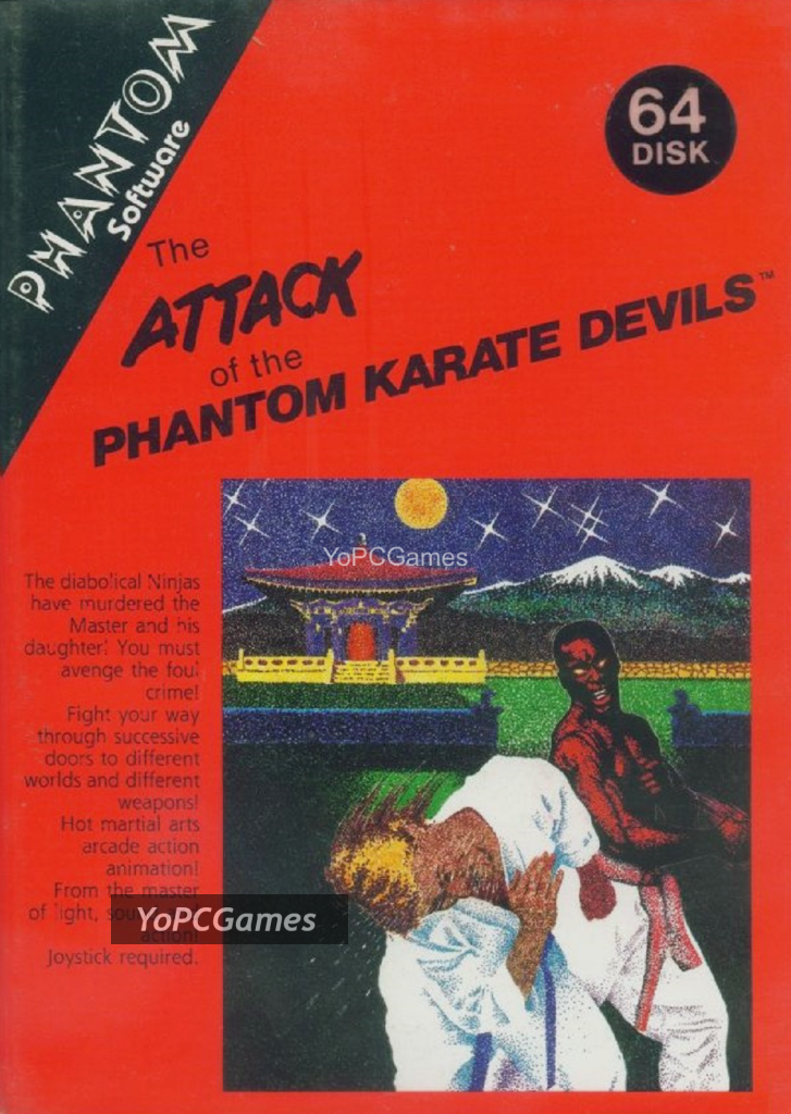 attack of the phantom karate devils cover