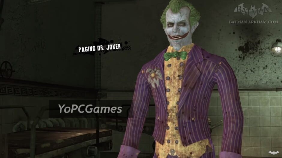 batman: arkham asylum - play as the joker challenge map screenshot 2
