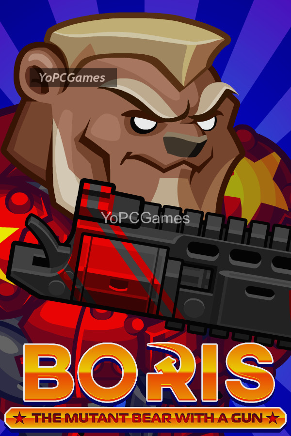 boris the mutant bear with a gun poster