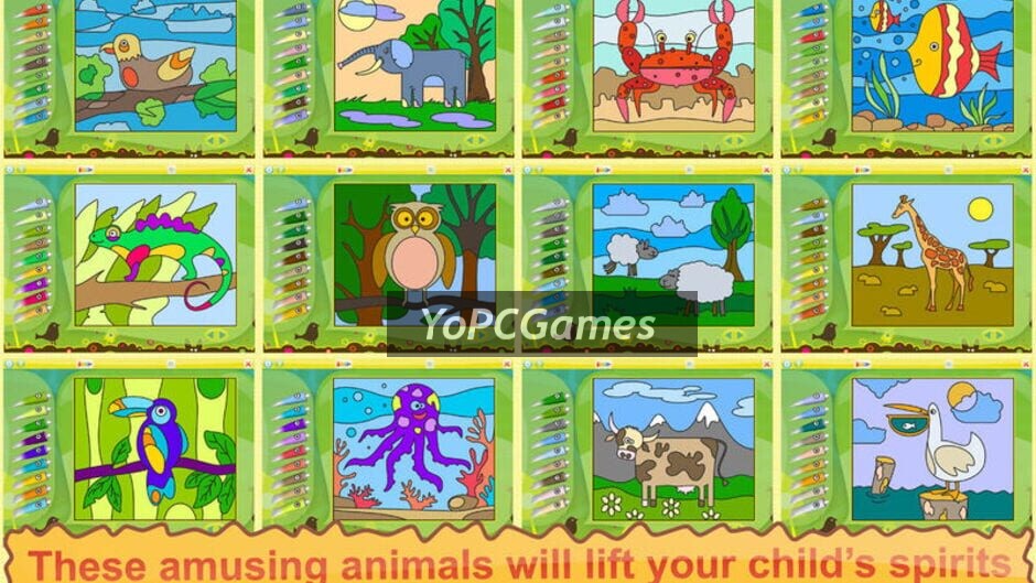color by numbers - animals + screenshot 4