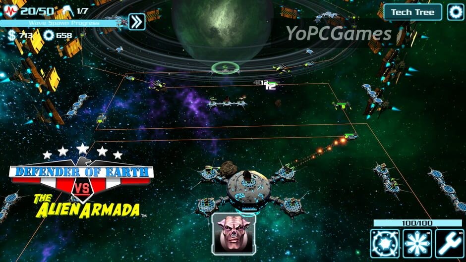 defender of earth vs the alien armada screenshot 1