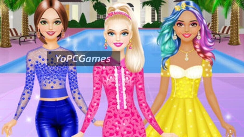 fashion girl - makeup and dress up game screenshot 2