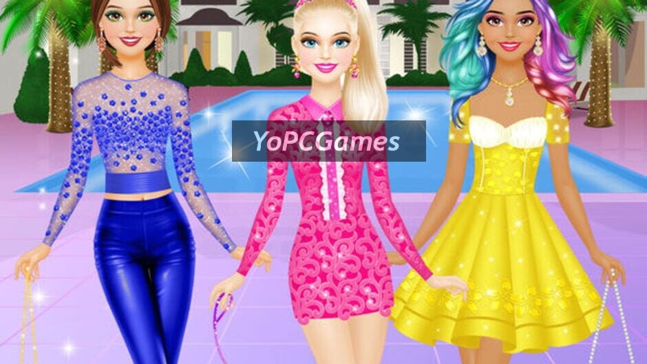 fashion girl - makeup and dress up game screenshot 3