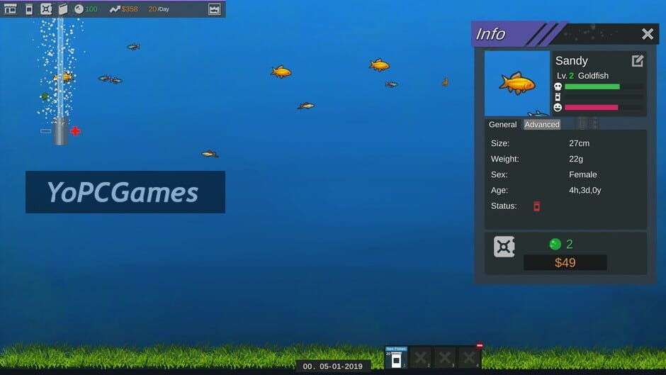 fish simulator: aquarium manager screenshot 1