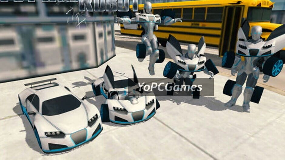 flying car robot flight drive simulator game 2017 screenshot 1