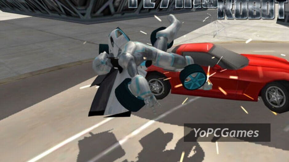 flying car robot flight drive simulator game 2017 screenshot 5