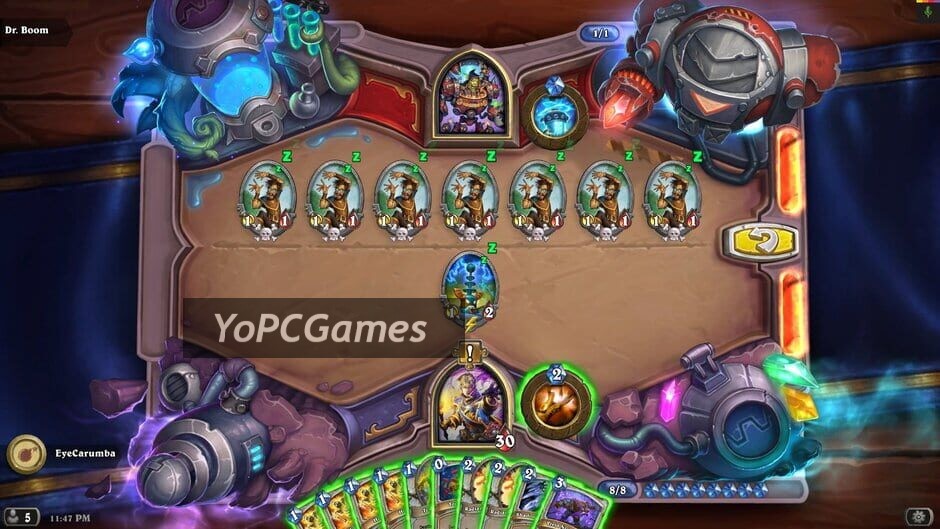 hearthstone: the boomsday project screenshot 2