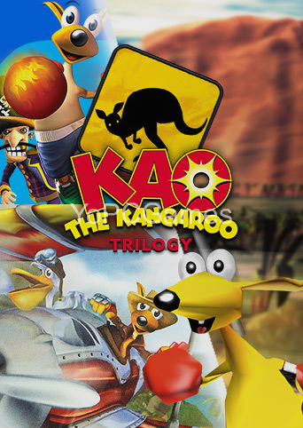 kao the kangaroo trilogy poster
