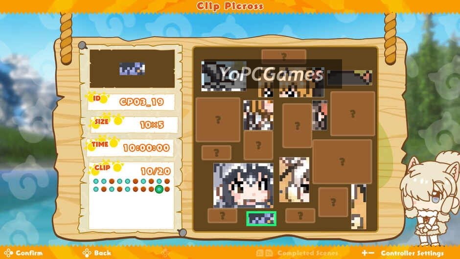 kemono friends picross screenshot 5