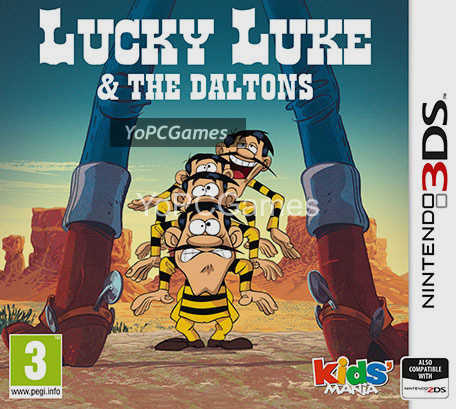 lucky luke & the daltons poster