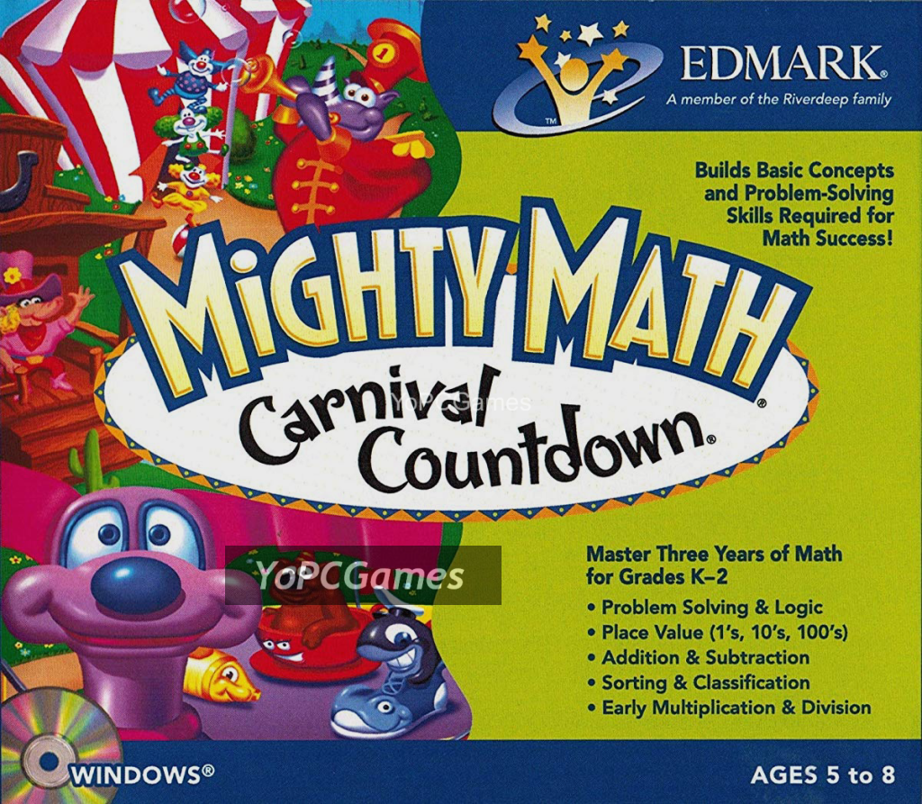 mighty math carnival countdown poster