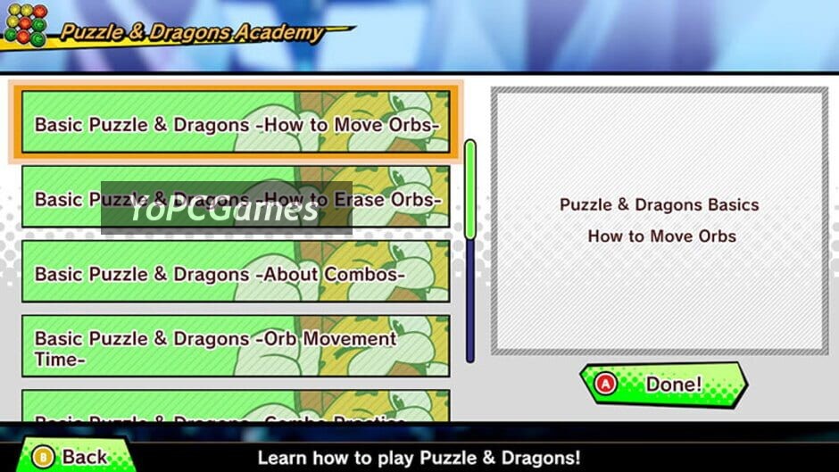 puzzle & dragons gold screenshot 1