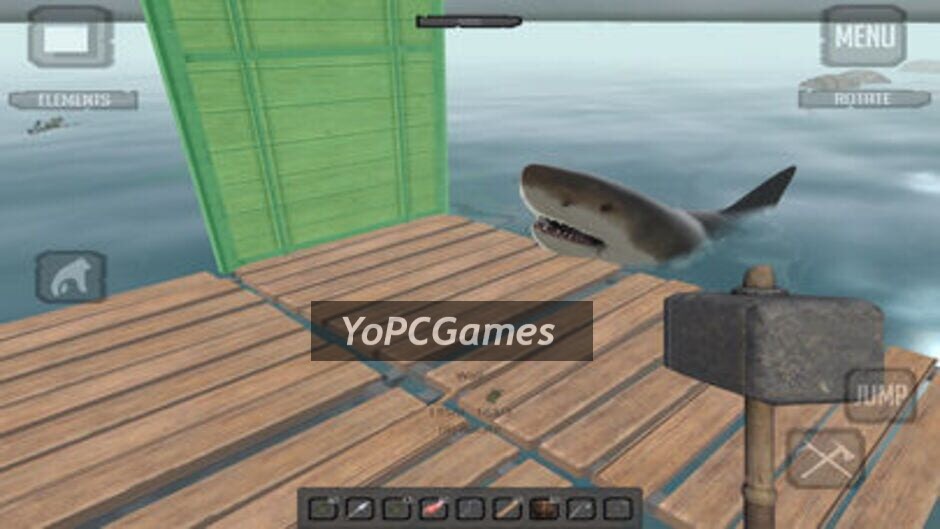 raft island shark survival screenshot 2
