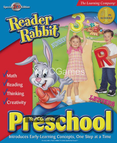 reader rabbit preschool: sparkle star rescue poster