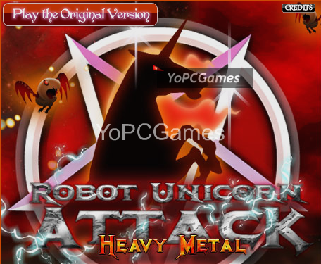 robot unicorn attack: heavy metal game