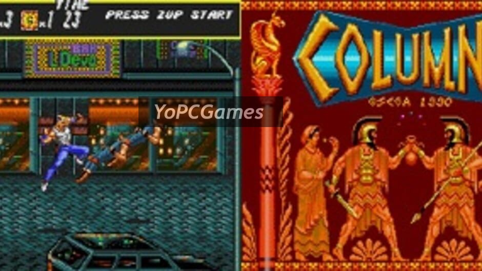 sega classics arcade collection: limited edition screenshot 1