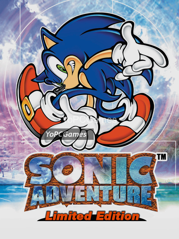 sonic adventure limited edition cover
