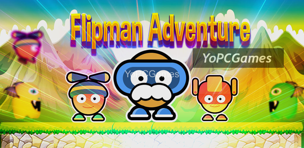 super flipman adventure world poster