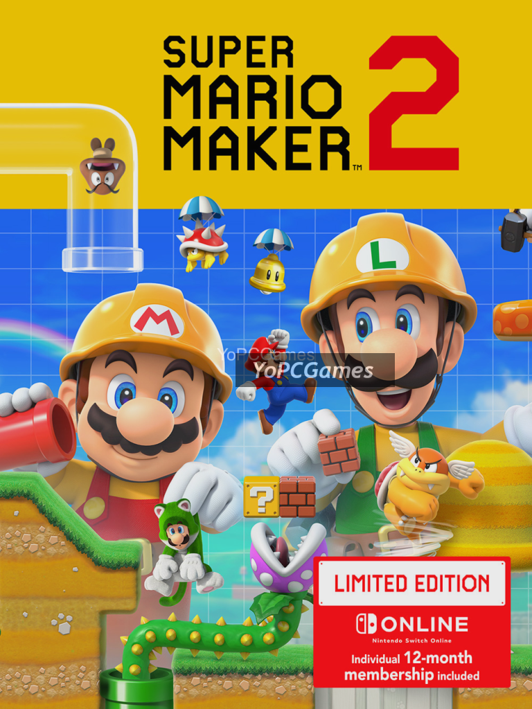 super mario maker 2: limited edition pc game