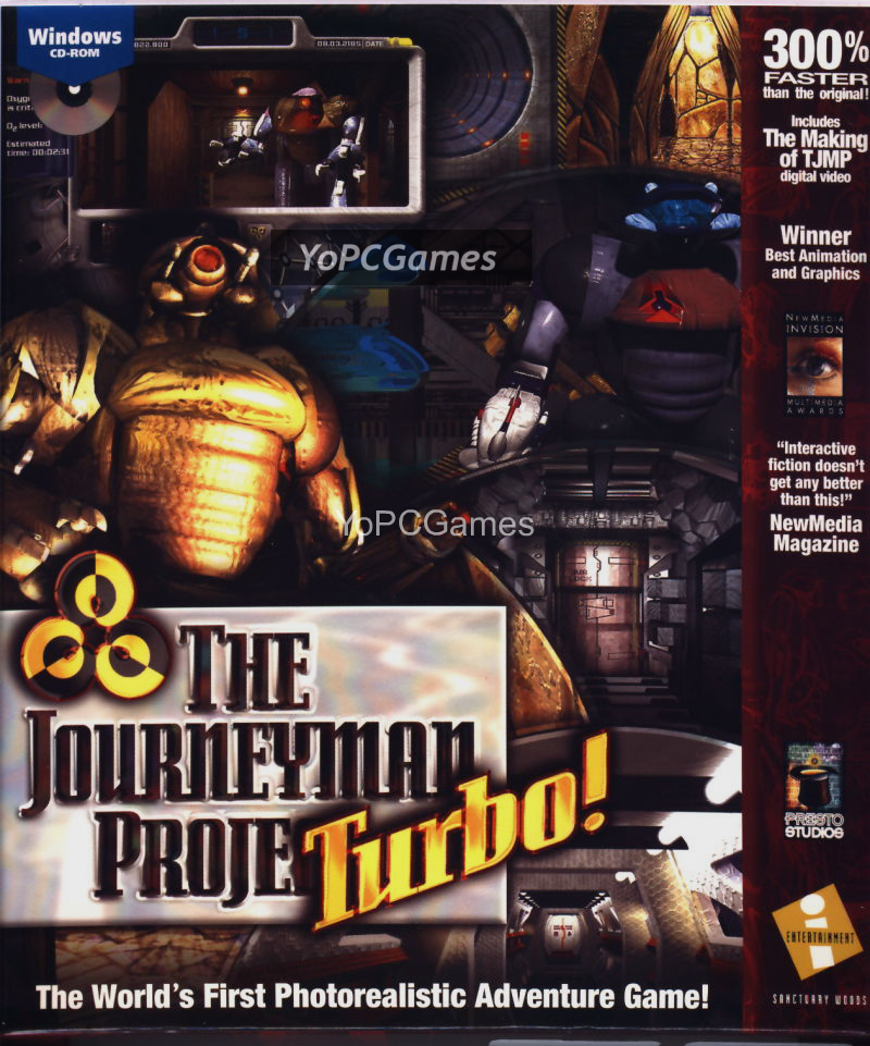 the journeyman project: turbo! poster