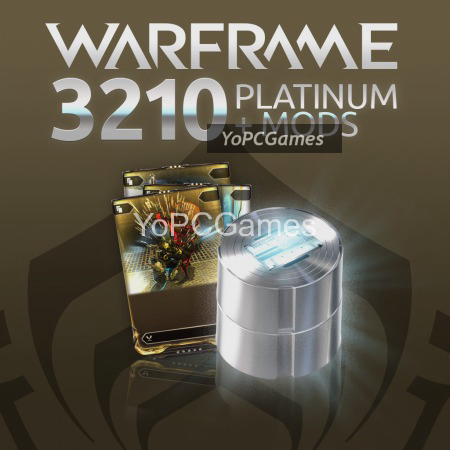warframe: 3210 platinum + triple rare mod game