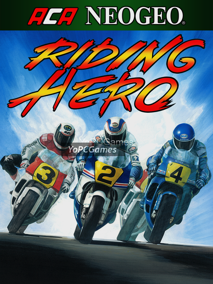 aca neogeo riding hero poster