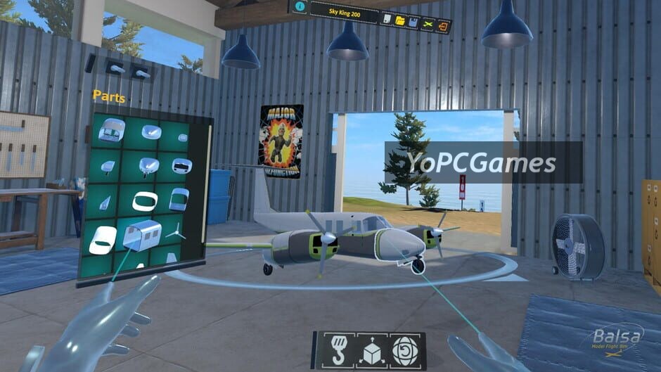 balsa model flight simulator screenshot 3
