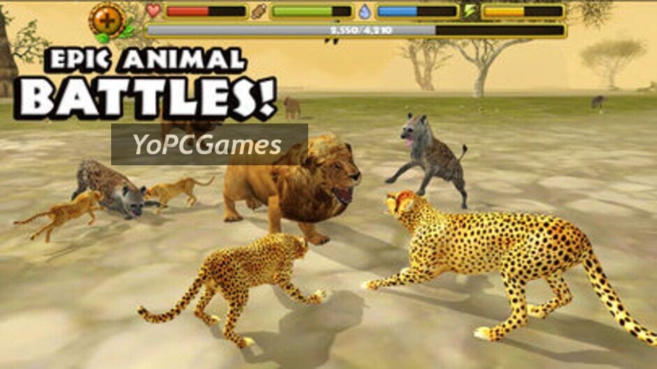 cheetah simulator screenshot 4