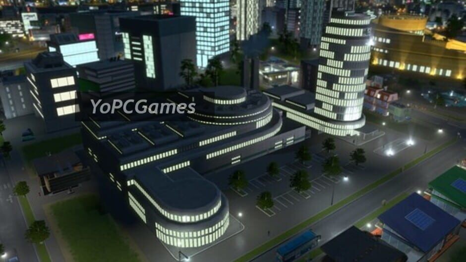 cities: skylines - content creator pack: high-tech buildings screenshot 2