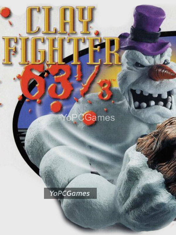 clayfighter 63 1/3 poster
